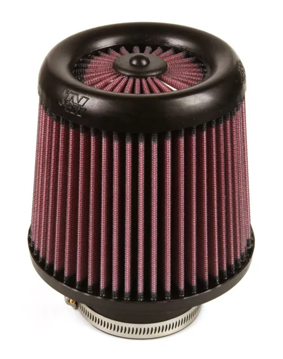 K&N Universalluftfilter, 76mm Flansch  Konische Rundform, 140x127 140lg