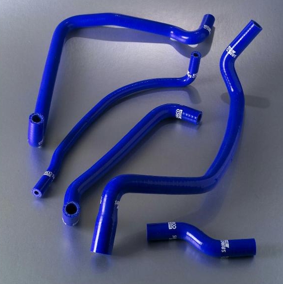 Samco Ford Sierra Cosworth 2WD 86-90   5-teiliges Kühlwasser-Schlauchkit blau