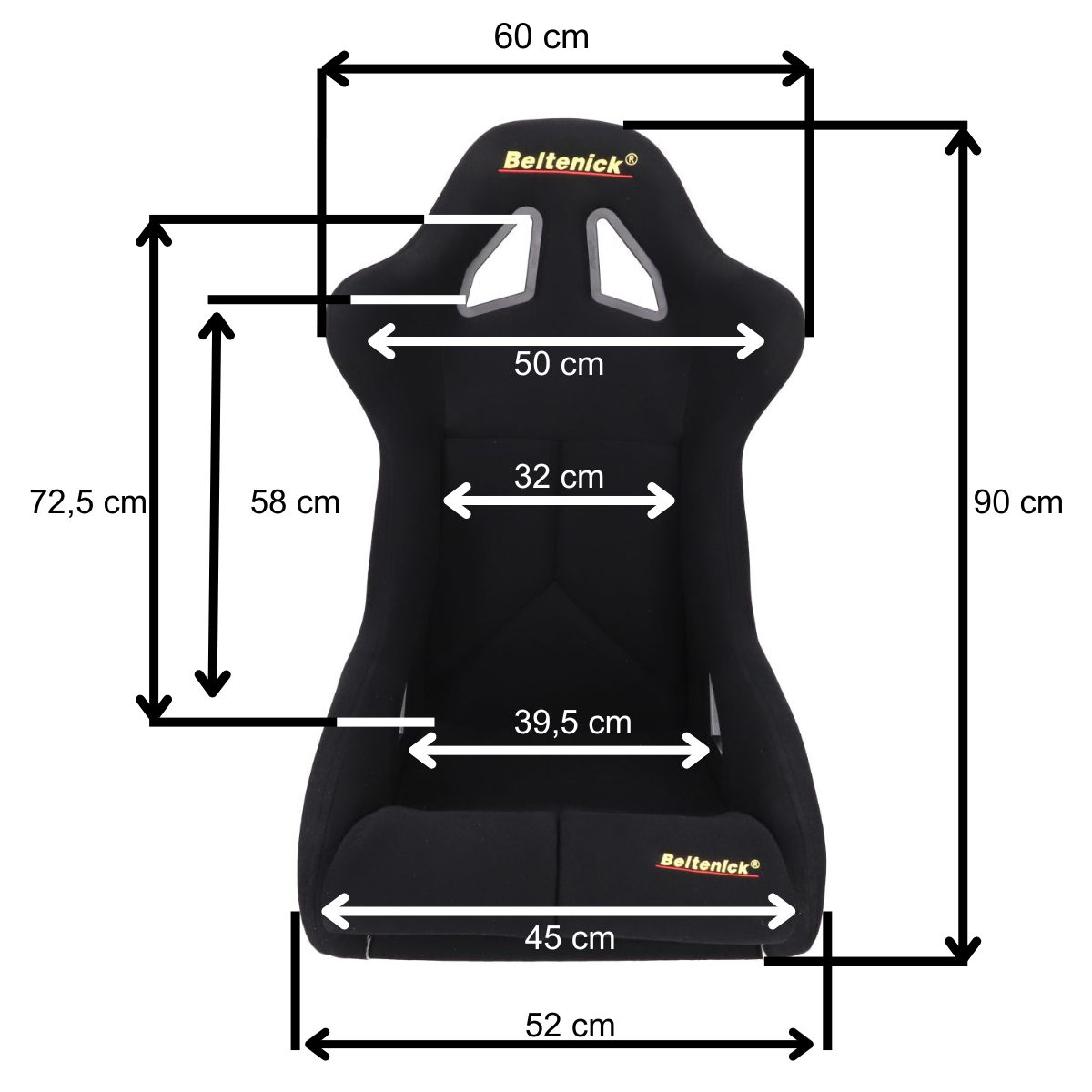 Beltenick Cobra Pro FIA 8855-1999  Rennsitz Schalensitz