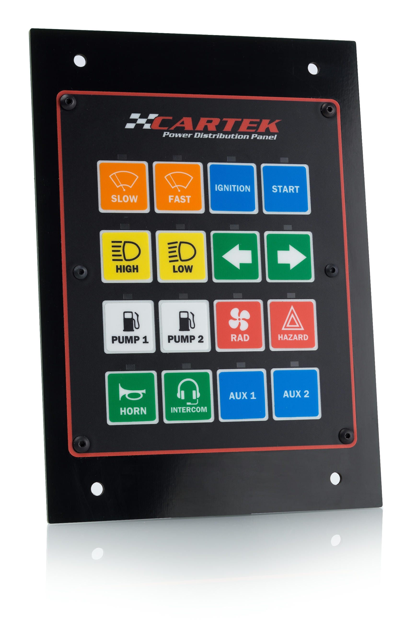 Cartek Power Distribution Panel  Stromkreisverteiler-Panel 16 Kanäle