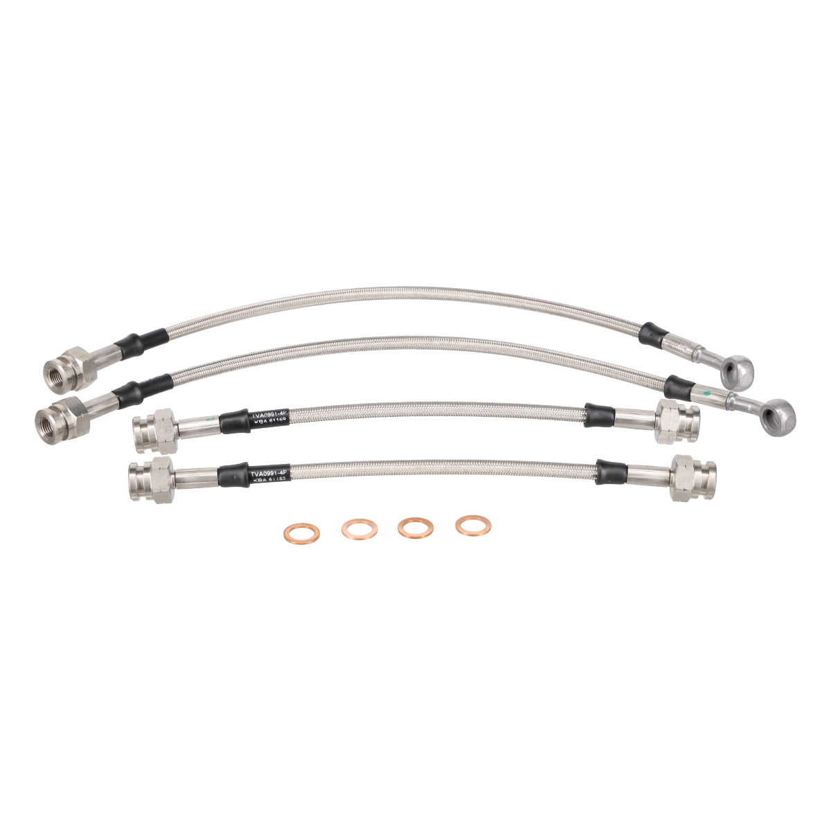 Goodridge Bremsschlauchsatz Opel Calibra alle bis  06/92,FGN L1000001-N1999999 4-teilig mit ABE