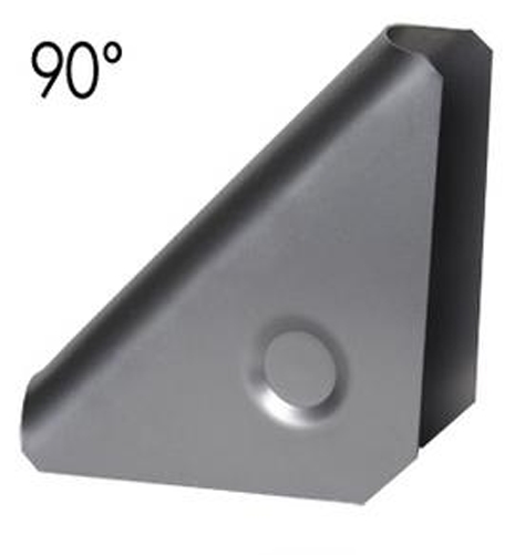 Rohrverstärkung 90°  (Knotenblech)