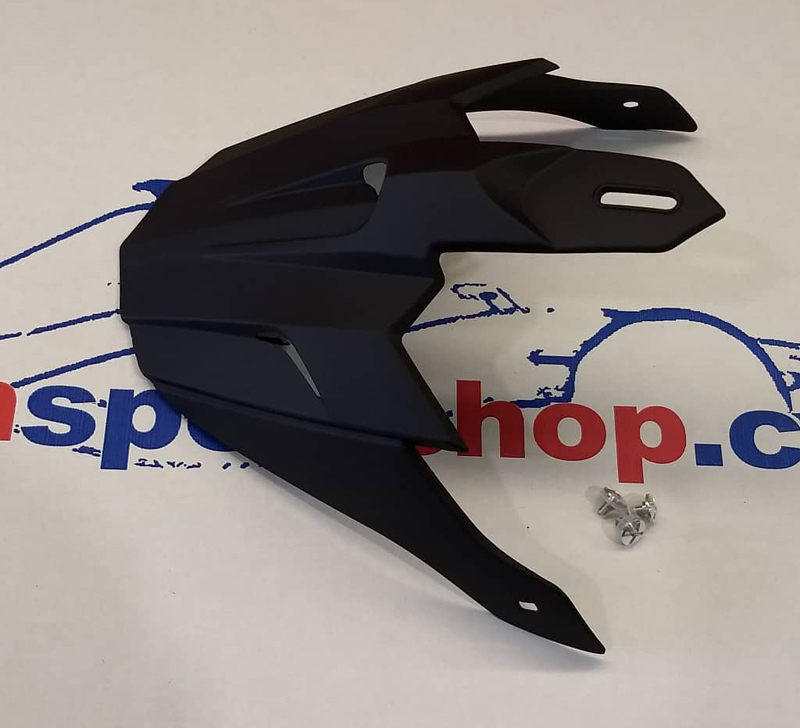 Ersatzschirm Beltenick Offroad FIA Helm schwarz  mit Montagematerial