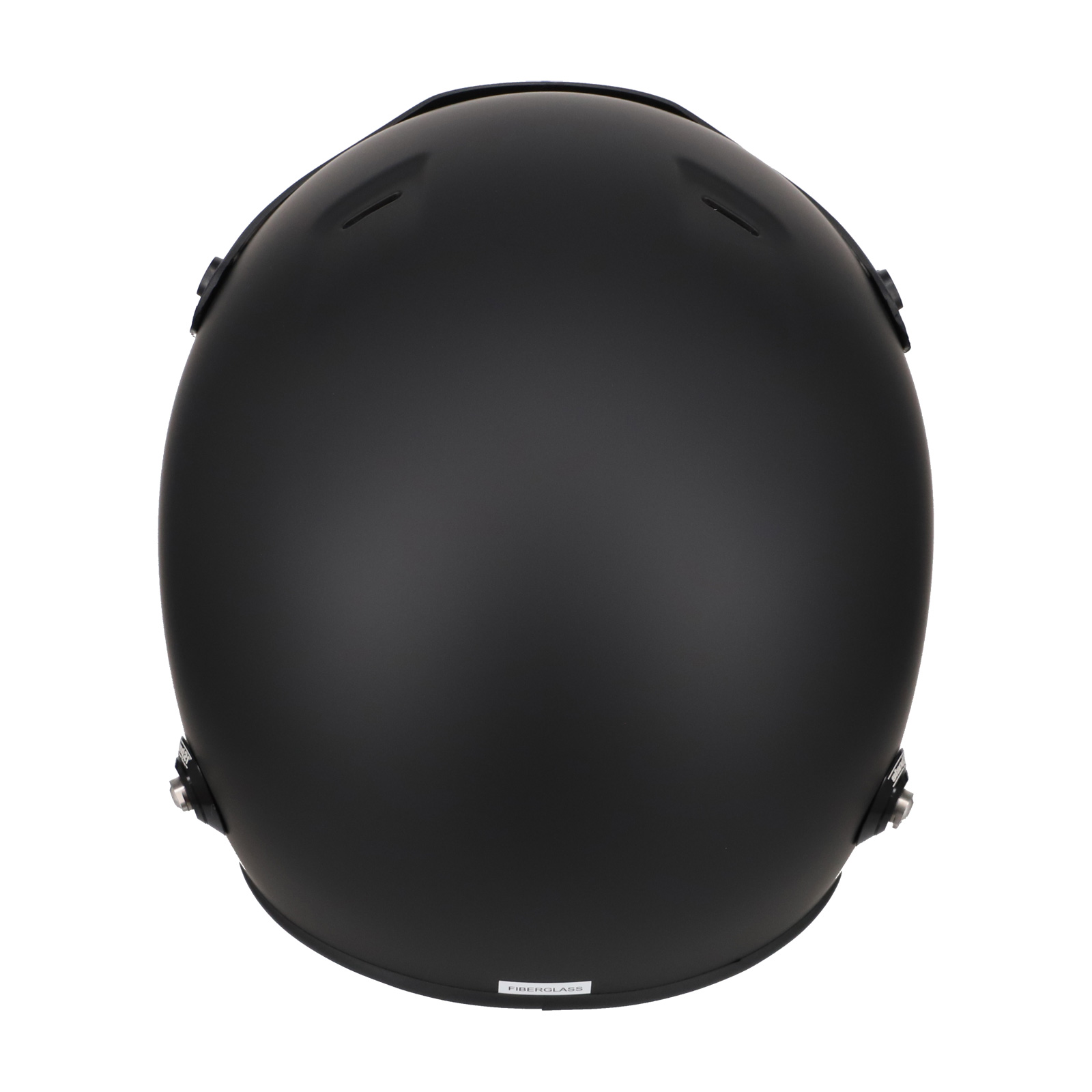 Beltenick OF Racing schwarz mit Hans Clips Homologation FIA 8859-2024 / 2015 Jet Helm