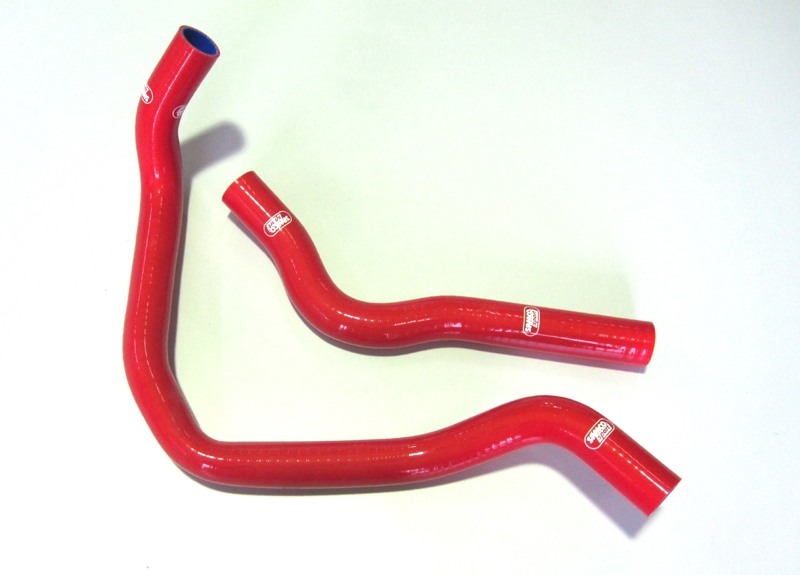 Samco Honda Civic EK4/9 B16A/B 1.6Vti 1996-1997   2-teiliges Kühlwasser-Schlauchkit rot