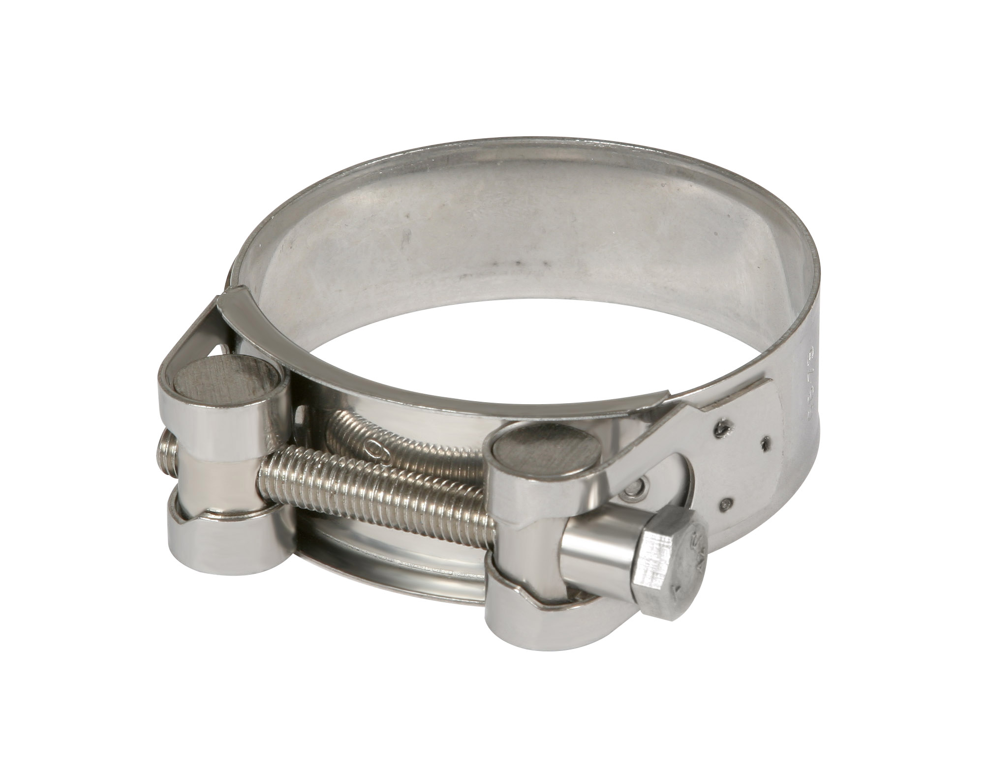 HD Edelstahl Spezial-Bandschelle  52mm-55mm Ø