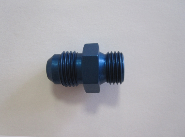 Aluadapter JIC/BSP  06AN, Dash 6  (9/16-18)  / 1/4x19 BSP