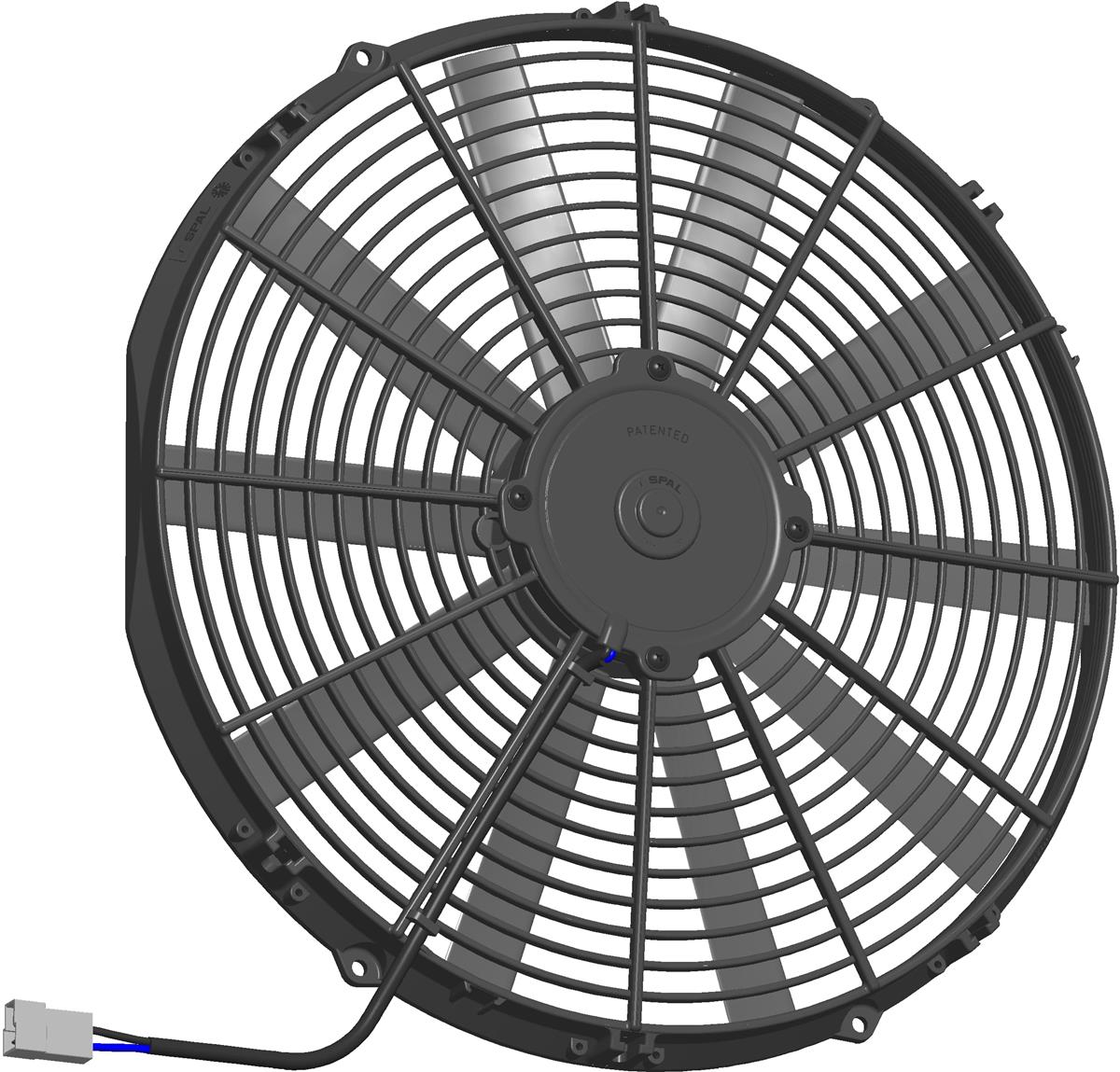 Spal Kühlerventilator VA18-AP10/C-41S 12V D414-D385 T=52 / 1870m³ blasend 