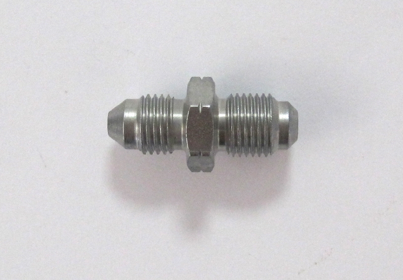 Stahladapter 3/8x24 - M10x1  JIC Konvex - metrisch konvex