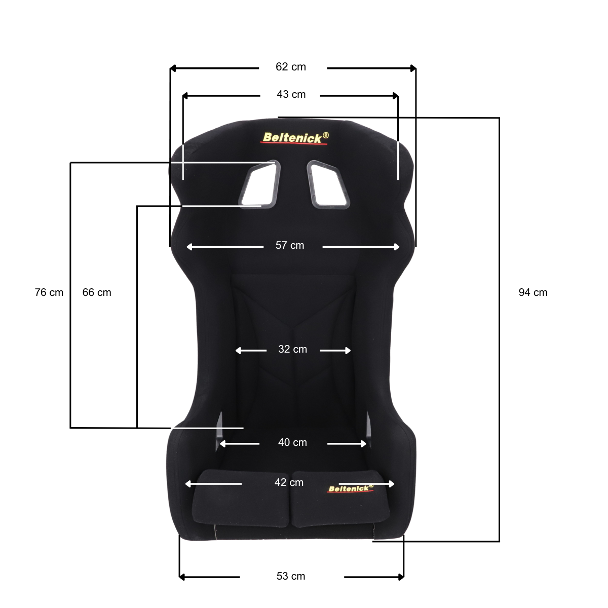 Beltenick Matrix FIA 8855-1999  Rennsitz Schalensitz Ohrenschalensitz