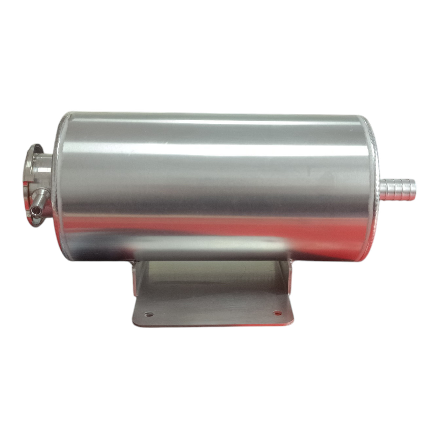 Kühler Ausgleichsbehälter 1,5 liter rund Aluminium