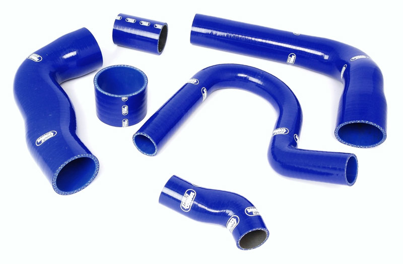 Samco Ford Focus RS (Mk2) 2.5L Turbo 09-   6-teiliges Kühlwasser-Schlauchkit blau