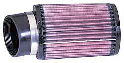 K&N Universalluftfilter, 70mm Flansch  Rund Zylindrisch, 102x102 152lg
