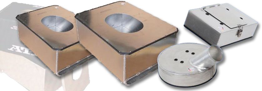 ATL Aluminium-Einbaugehäuse für Saver Cell und Racell Tankzellen