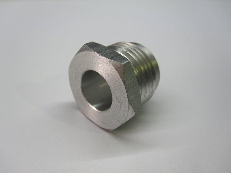 Aufschweißadapter Stahl JIC D12  1-1/16x12 (Sechskant)