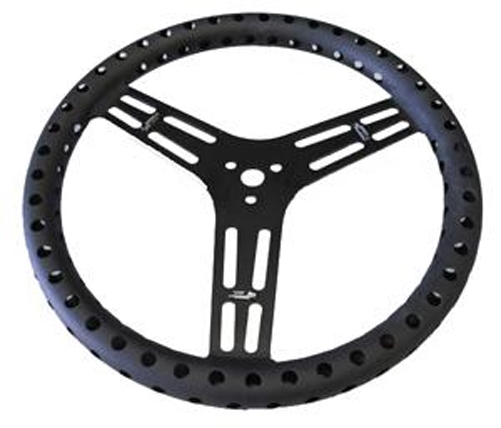 Longacre Lenkrad Cross Flat 380mm   ungeschüsselt Aluminium 558gramm