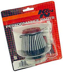 K&N Universalluftfilter, 44mm Flansch  Konische Rundform, 76x51 63lg