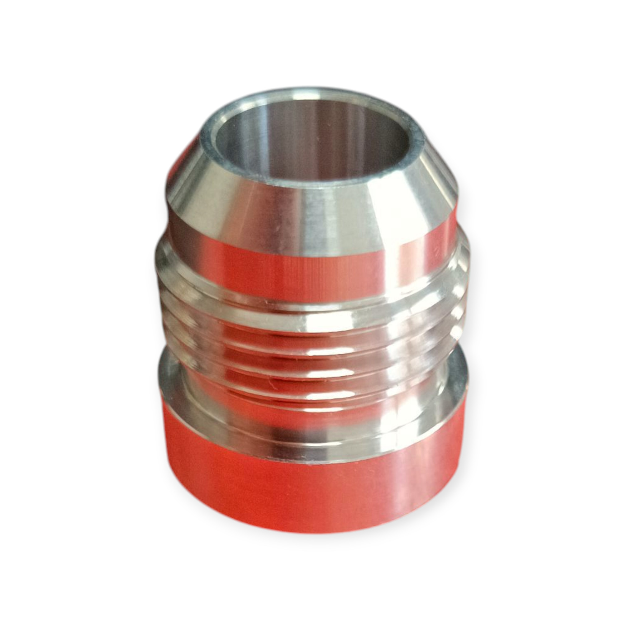 Aufschweißadapter Aluminium JIC D12  1-1/16x12 (rund)