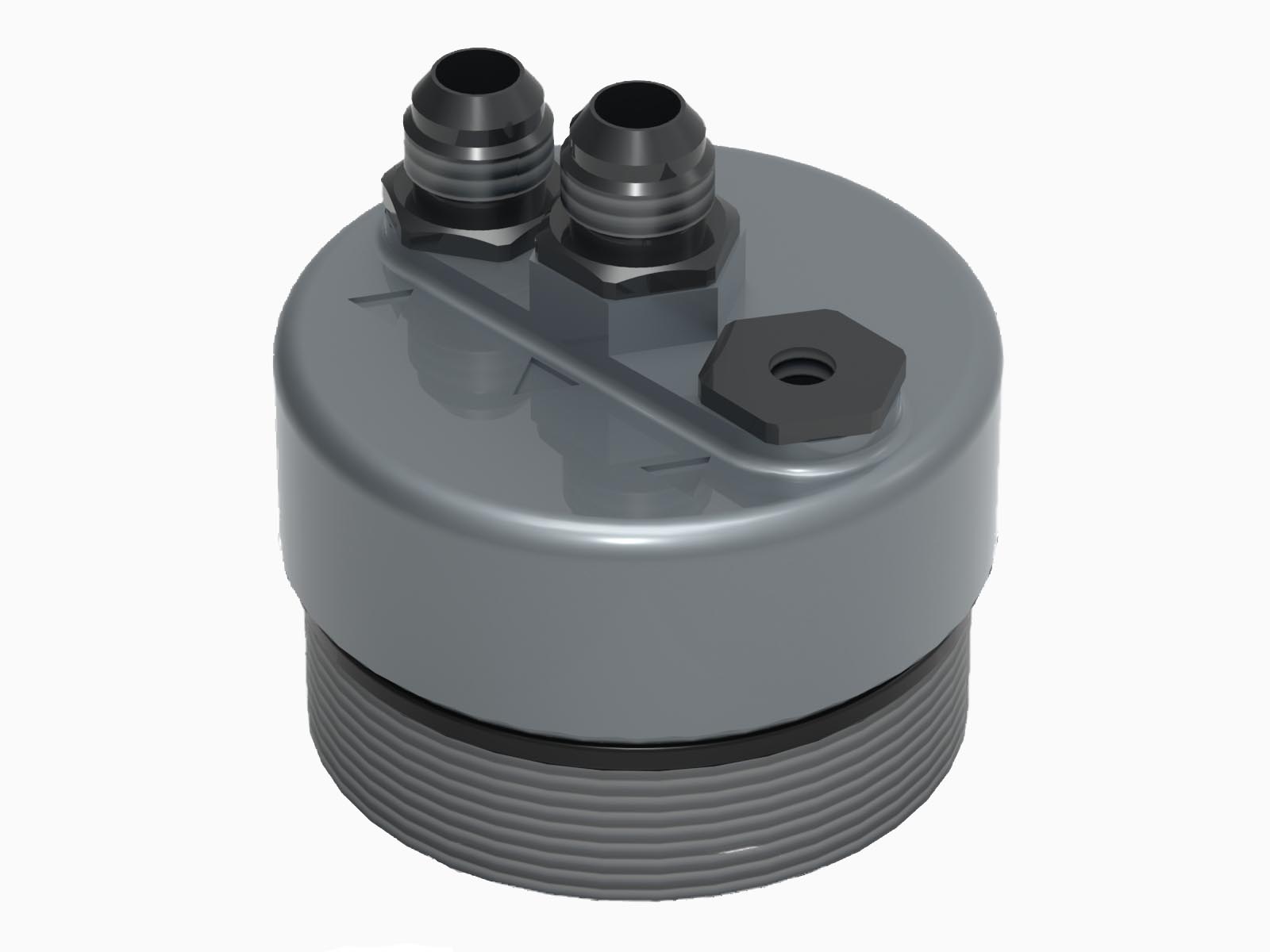 Mocal Ölkühler Adapterplatte BMW M52 M54  ohne Thermostat