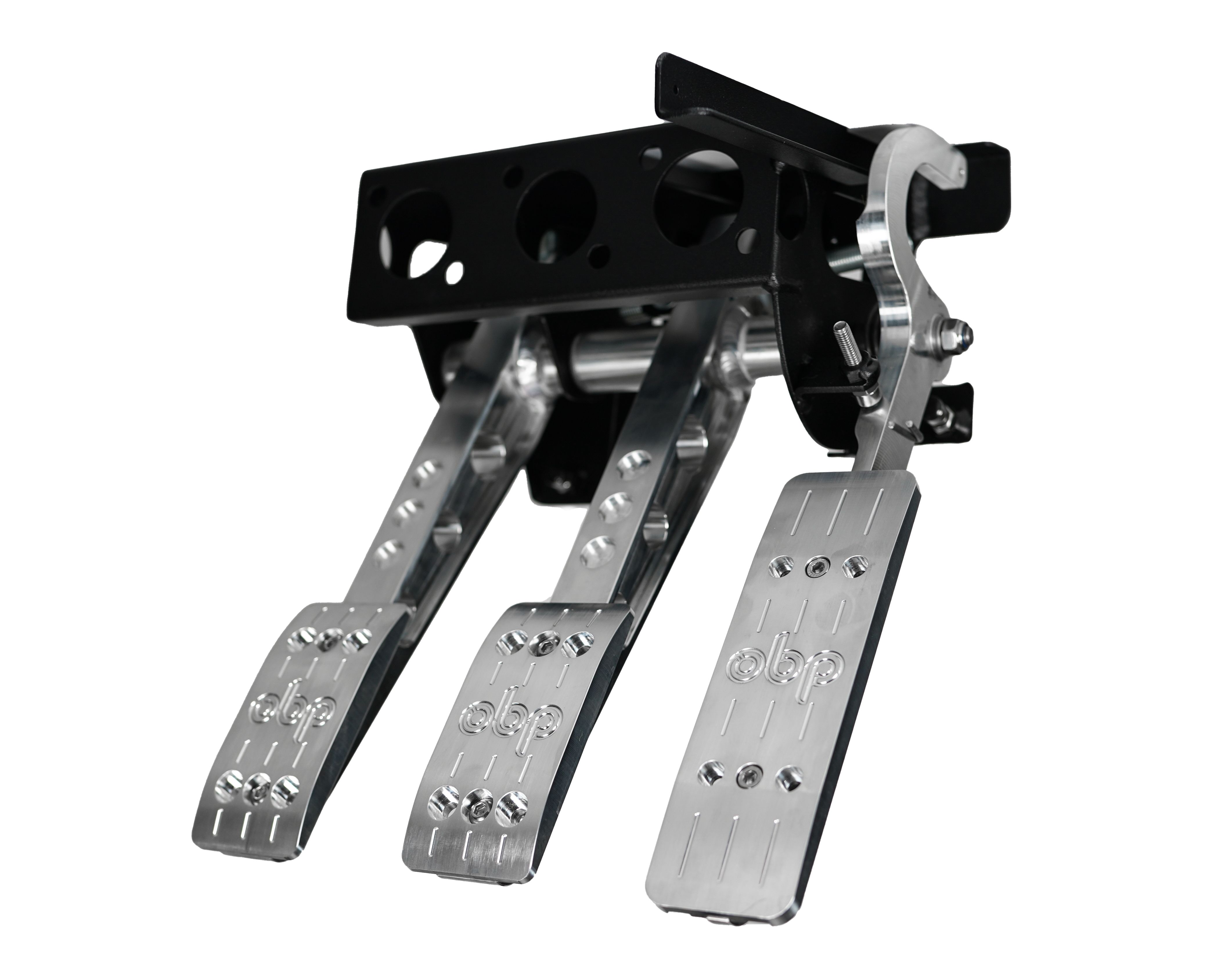OBP Pedal Box Pro Race hängend Cockpit Fit  mit Wagebalken