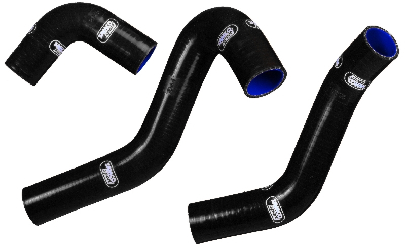 Samco Suzuki Swift Sport ZC31 (1600cc) 06-   3-teiliges Kühlwasser-Schlauchkitkit schwarz