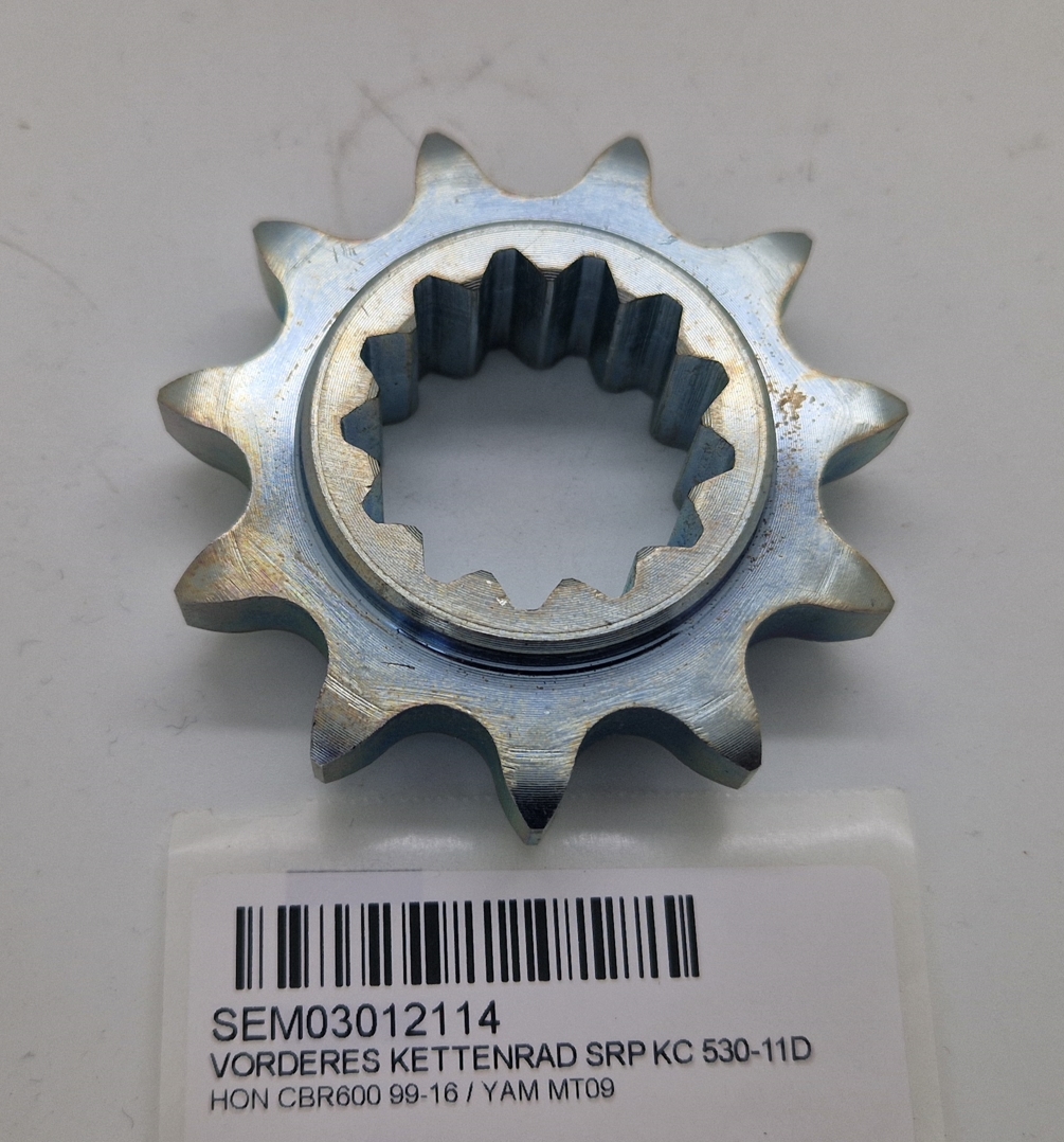 Vorderes Kettenrad SRP KC 530-11D HON CBR600 99-16 / YAM MT09