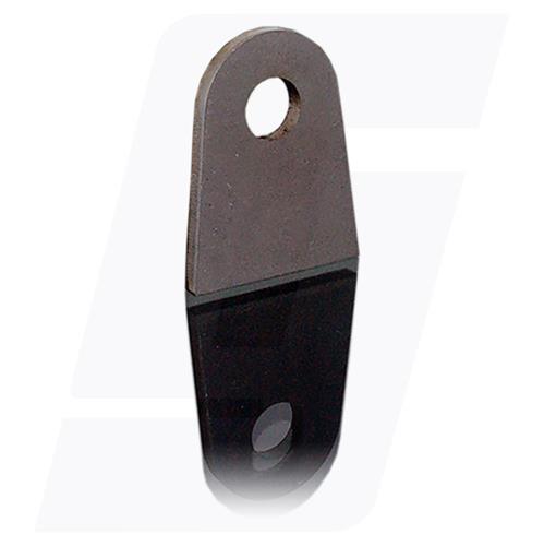 Schweisslasche Nr.6   25x32x4 (8mm Loch)  - Domex700