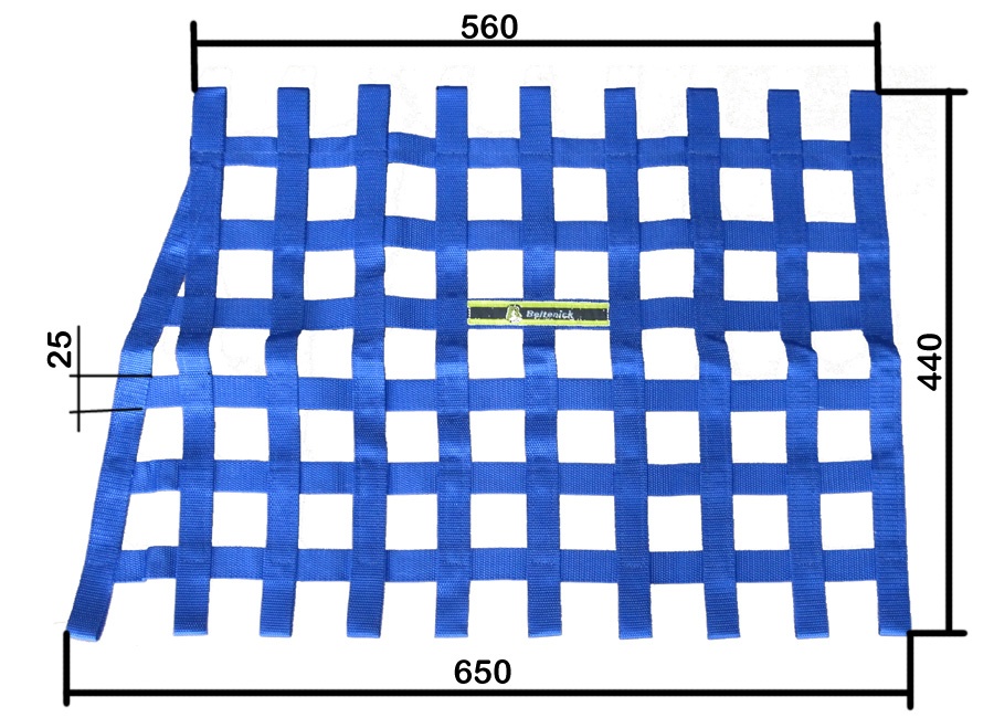 Beltenick Fensternetz WN11 65cm x 44cm, mit Winkel Türfangnetz
