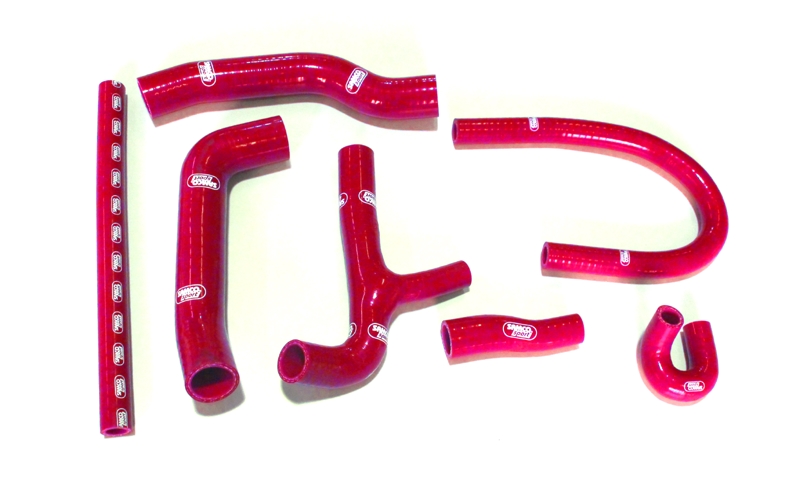 Samco VW Golf Mk2 GTi 1800 16V  86-89   7-teiliges Kühlwasser-Schlauchkit rot