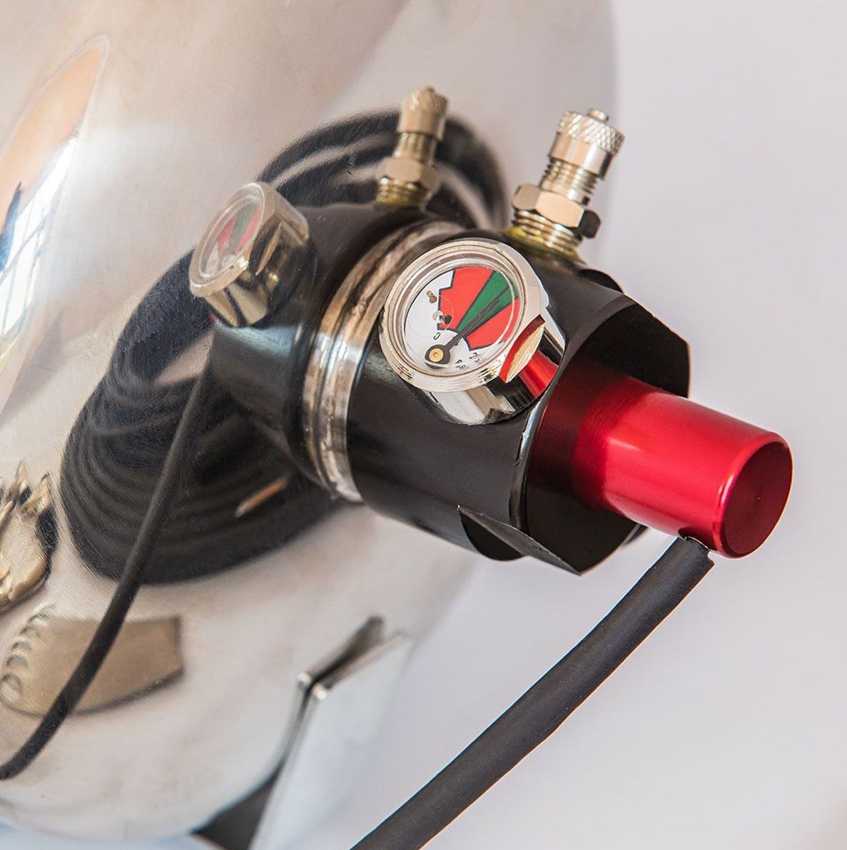 Feuerlöschanlage 4,25 ltr.  Elektrische Auslösung, Alubehälter FIA