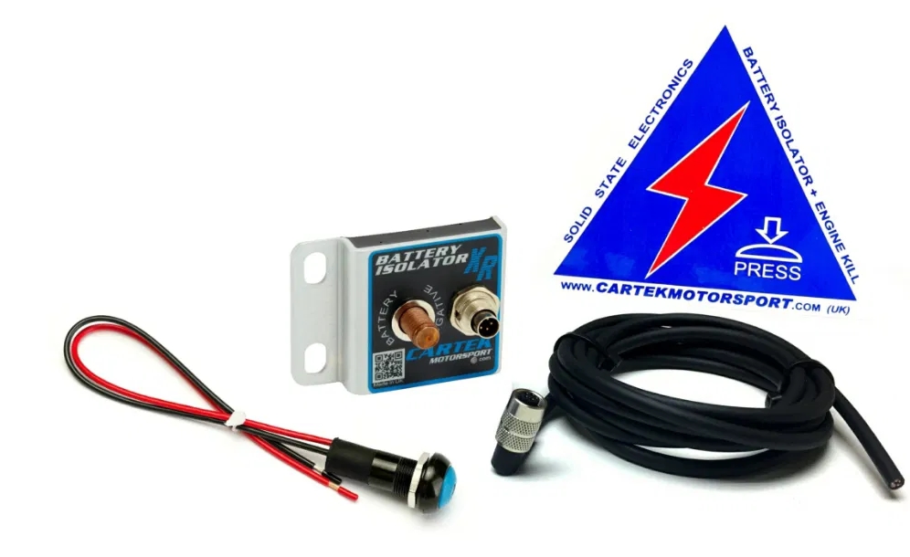 Cartek BATTERY ISOLATOR XR KIT (mit internem Schalter) - elektronischer Batterieschalter