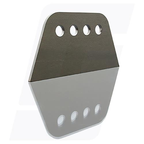 Metallteil, Montagehalter, Lochmuster, Winkelhalter, Industrieller Hardwareteil