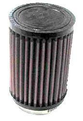 K&N Universalluftfilter, 62mm Flansch  Rund Zylindrisch, 89x89 127lg