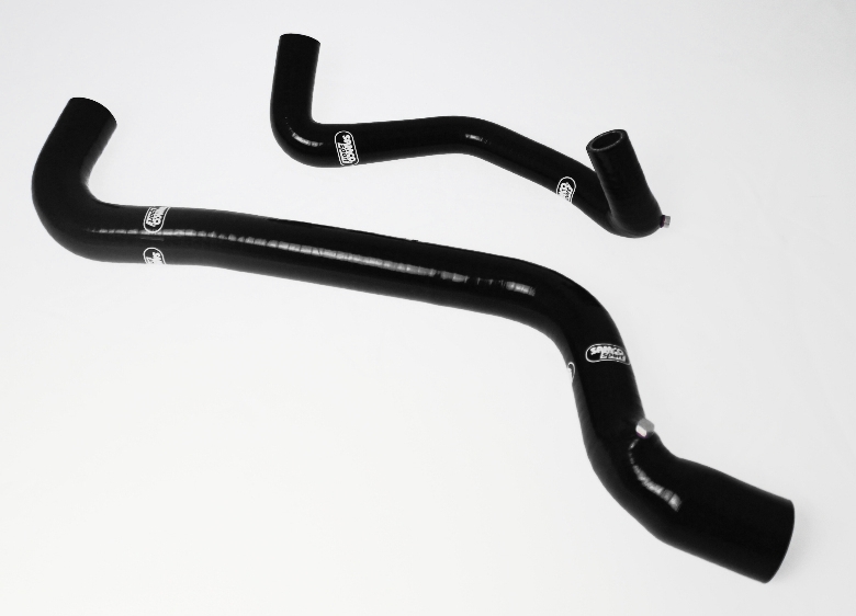 Samco Renault 5 GT Turbo Phase 1 + 2 Models 1985-1991   2-teiliges Kühlwasser-Schlauchkit schwarz