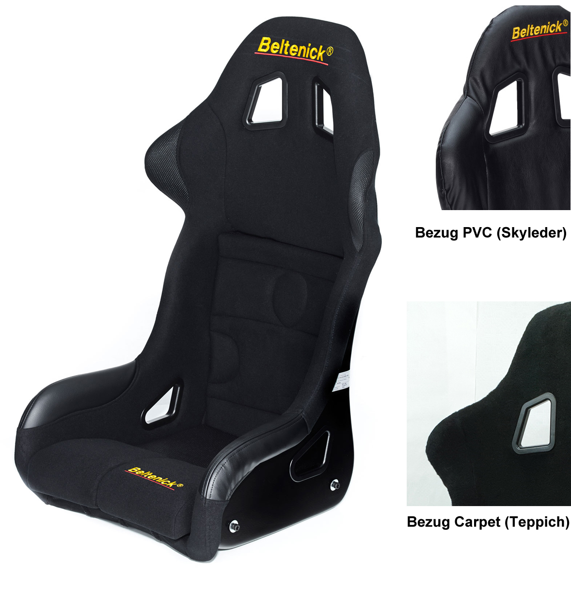 Beltenick Rennsitz RST 800 Vollschalensitz Homologation FIA 8855-1999
