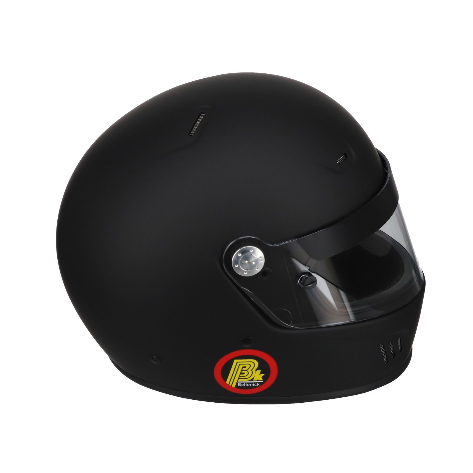 Beltenick FF Racing Integralhelm schwarz FIA 8859-2015 mit M6-Terminals