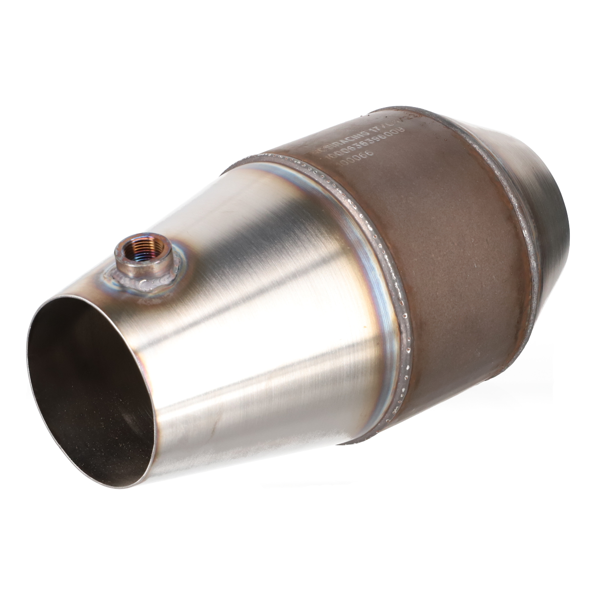 Rennsport Katalysator 100CPSI Metallträger 143mm OD  FIA zugelassen 90mm Anschluss