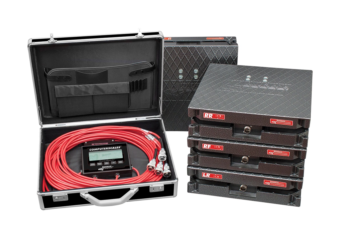 Longacre Radlastwaage AccuSet II  1587kg / Platte - 6350kg gesamt Heavy Duty II