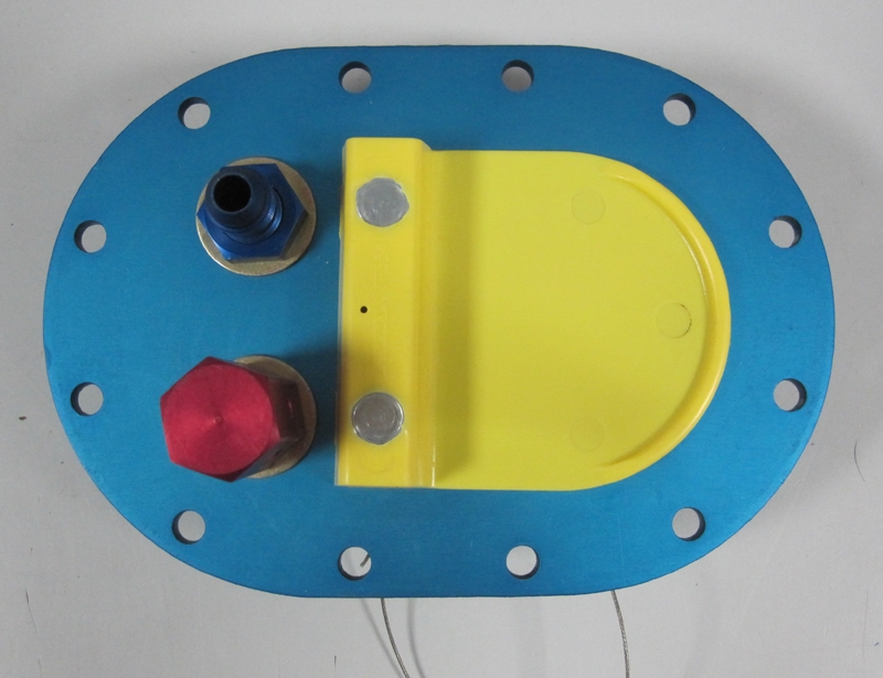 Deckplatte Aluminium 6x4  passend für ATL SA105 oder Crosskart Tank