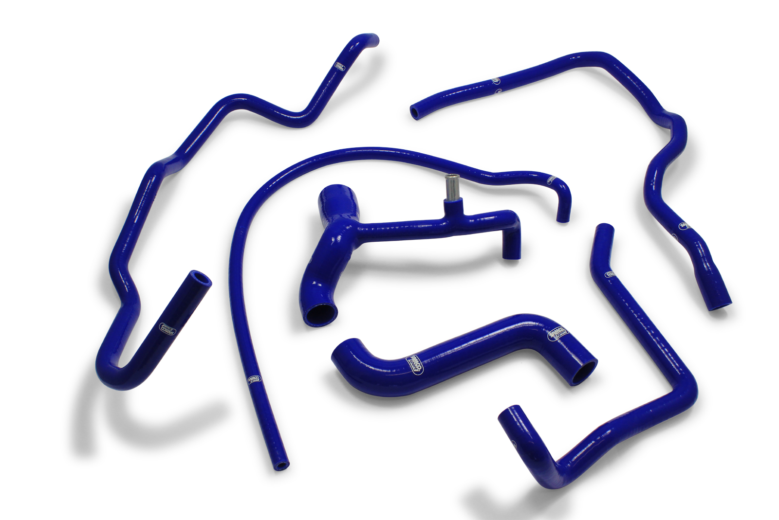 Samco Ford Fiesta Mk3 1.8Ltr 16v RS1800 1/94-12/95   6-teiliges Kühlwasser-/Entlüftungs-Schlauchkit rot