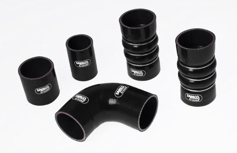 Samco Ford Focus Mk1 TDCi (Duratorq 1.8Ltr) 98-04   5-teiliges Turbo-Schlauchkit schwarz