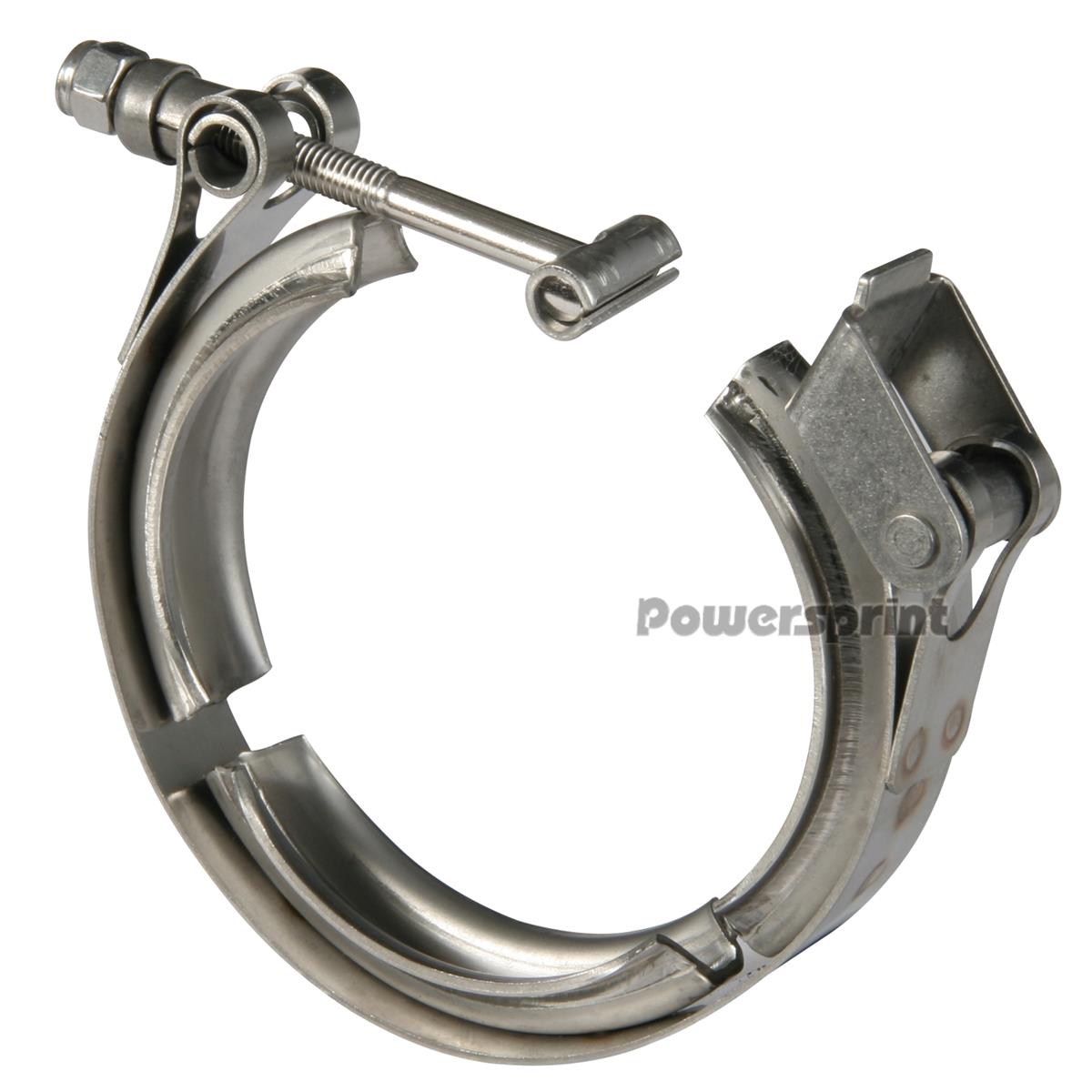 Powersprint Auspuff Schnellverschluss V-Band Schelle (QR)  Ø 65 - 76 mm / 2,75 - 3,0 small