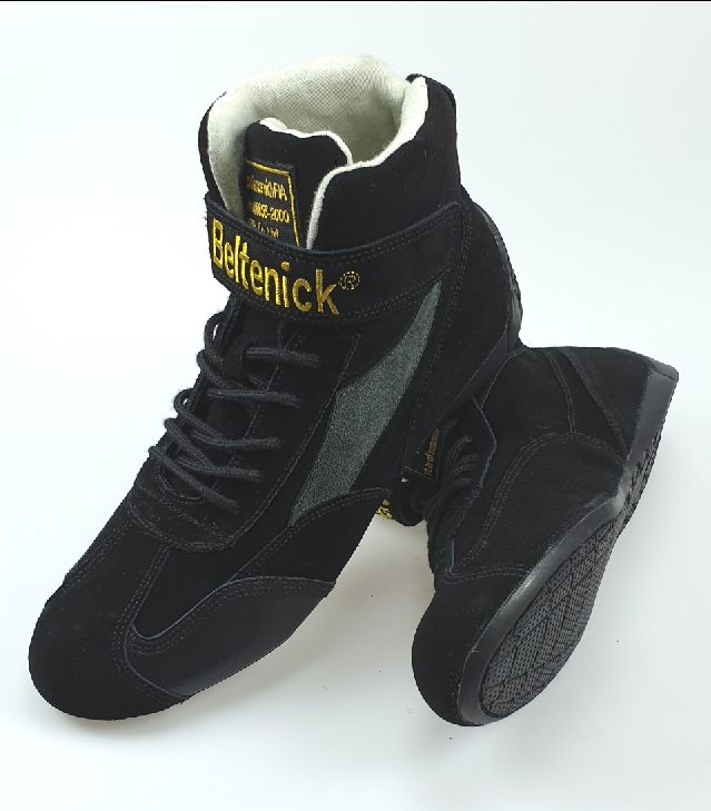 Beltenick TN100 FIA Fahrerschuhe 8856-2000  schwarz Gr. 36