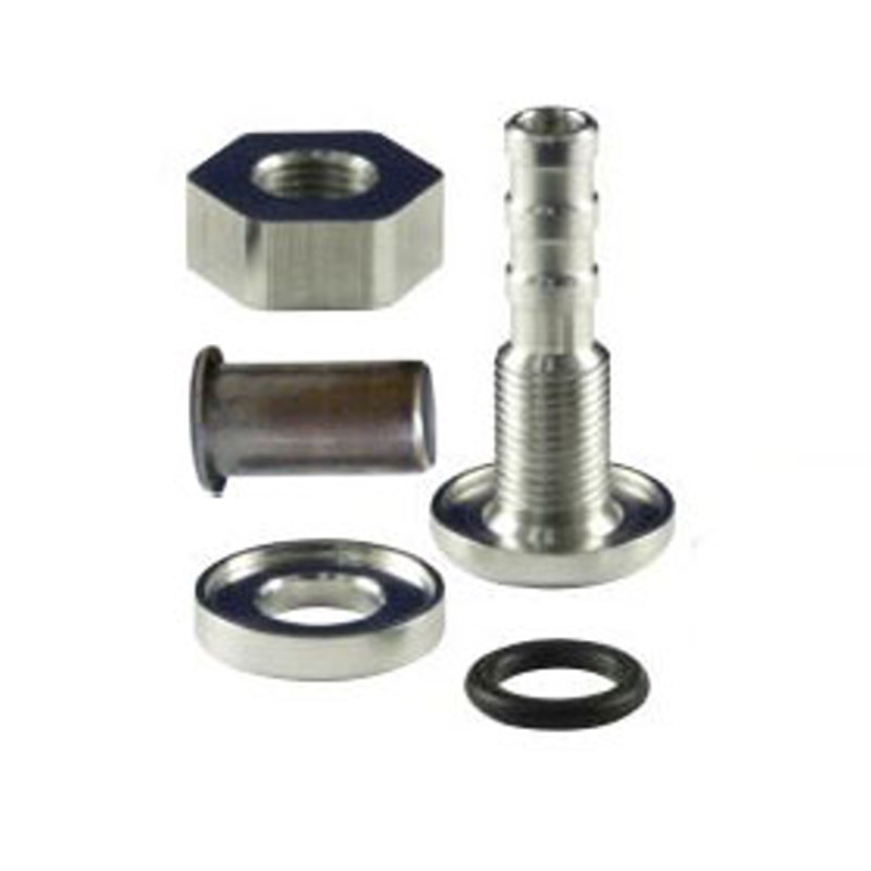 Schlauchabgang mit Stutzen  Schlauchabgang: 8mm - 25mm