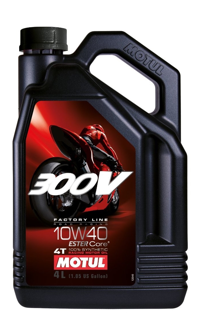 Motorenöl Motul 300V Factoryline 10W40 Vollsynsthetisch 4 ltr.