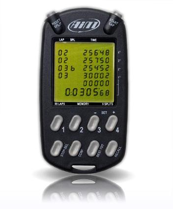 AIM Multichron Stoppuhr schwarz