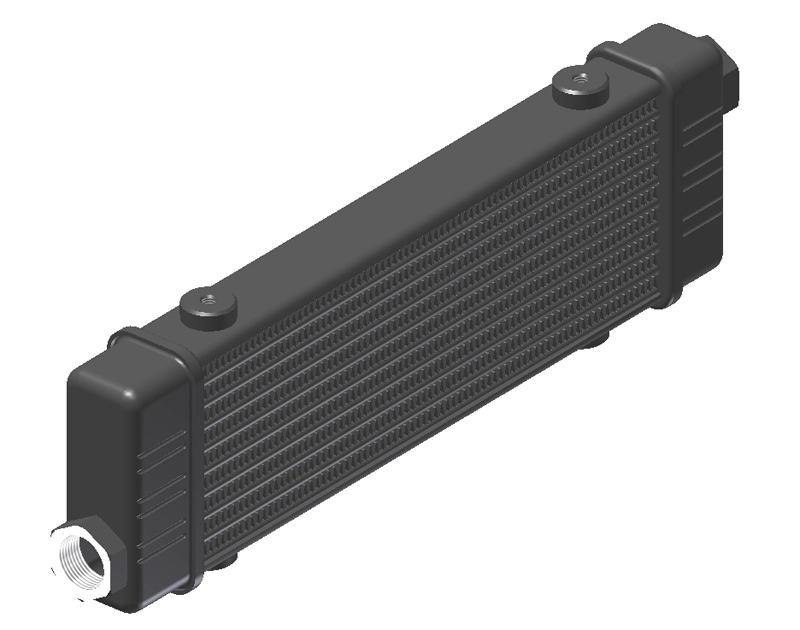 Ölkühler Setrab Proline SLM 53-10744-01  Netzbreite 250mm, 10-Reihen