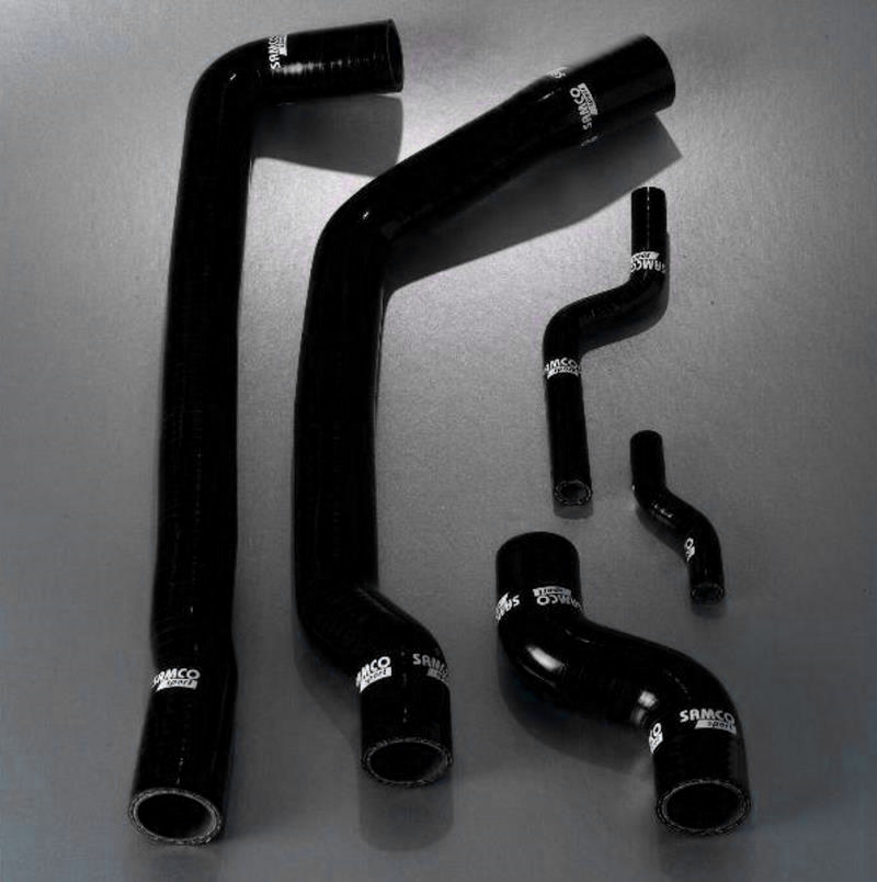 Samco BMW Mini Cooper R50 mit A/C 01-06   5-teiliges Kühlwasser-Schlauchkit schwarz