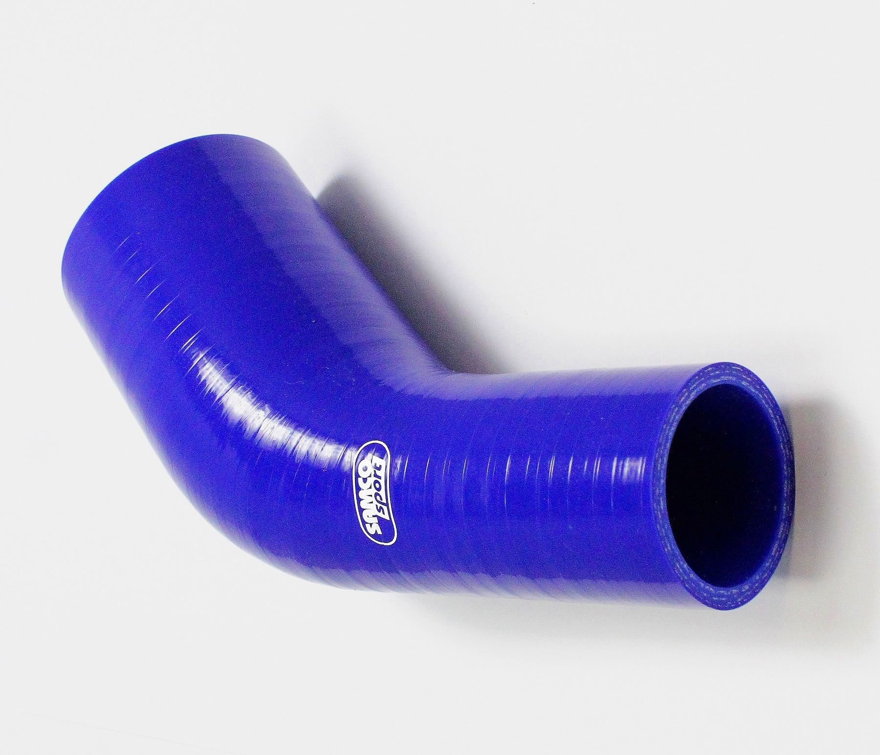 Samco Reduzierkrümmer 45° D63-51   blau