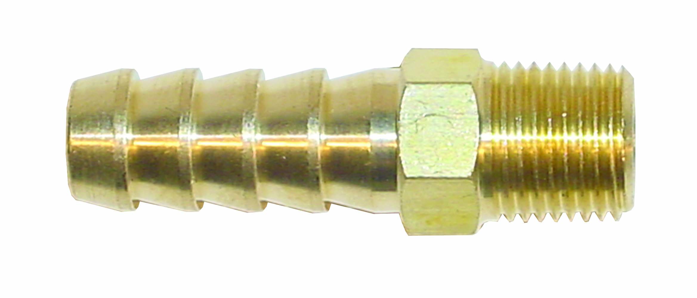 Anschluss gerade 1/8 NPTF x 10mm Rohr  für 10mm Schlauch